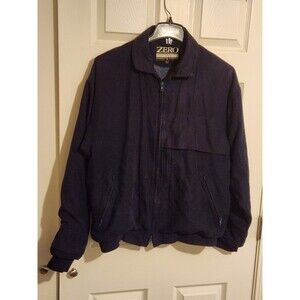 Zero Restriction Jacket Adult Large L Black Golf Performance Full Zip Coat Mens